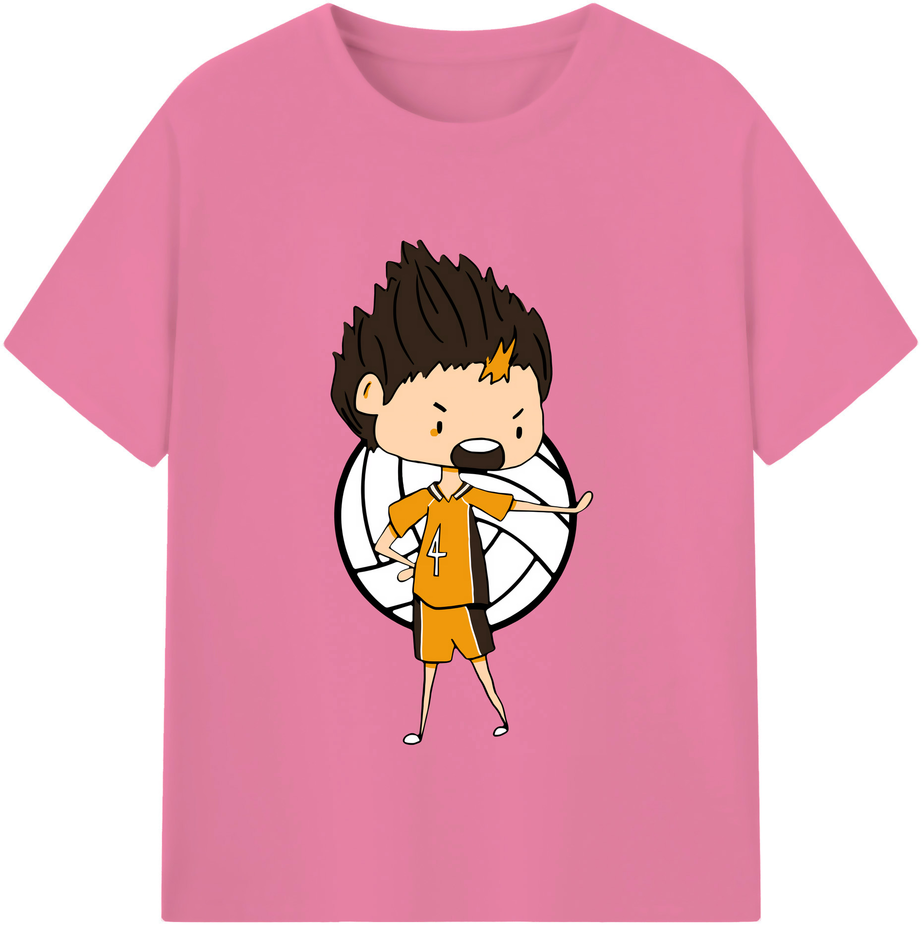 （画像用） ハイキュー!! Haikyu!! 綿100％半袖Tシャツ（フロントプリント）